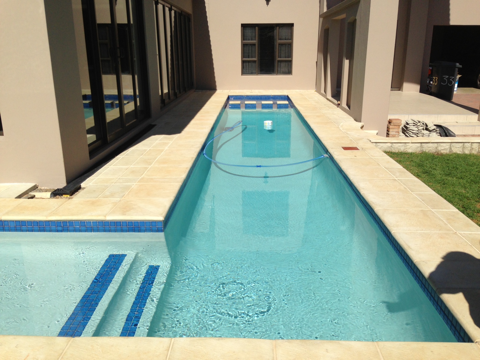 Lap pool design
